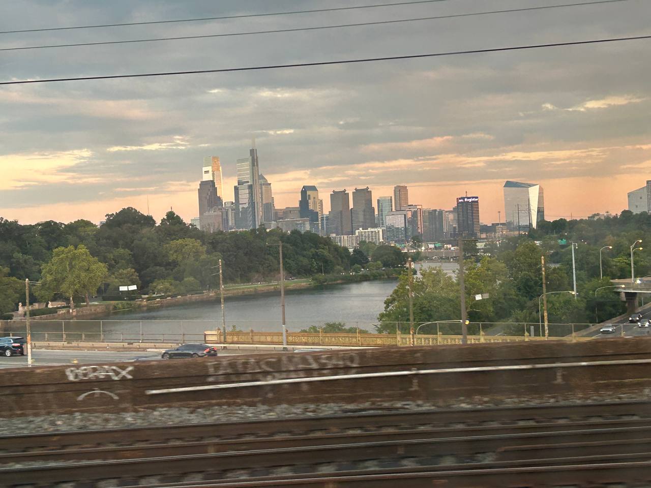 필라델피아 도심 스카이라인, 펜실베이니아 / Philadelphia skyline, Pennsylvania, USA