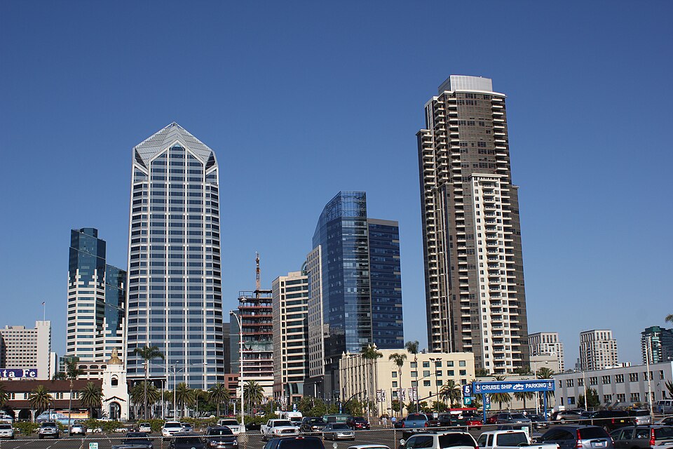 Downtown San Diego skyline, California / 샌디에이고 다운타운 스카이라인