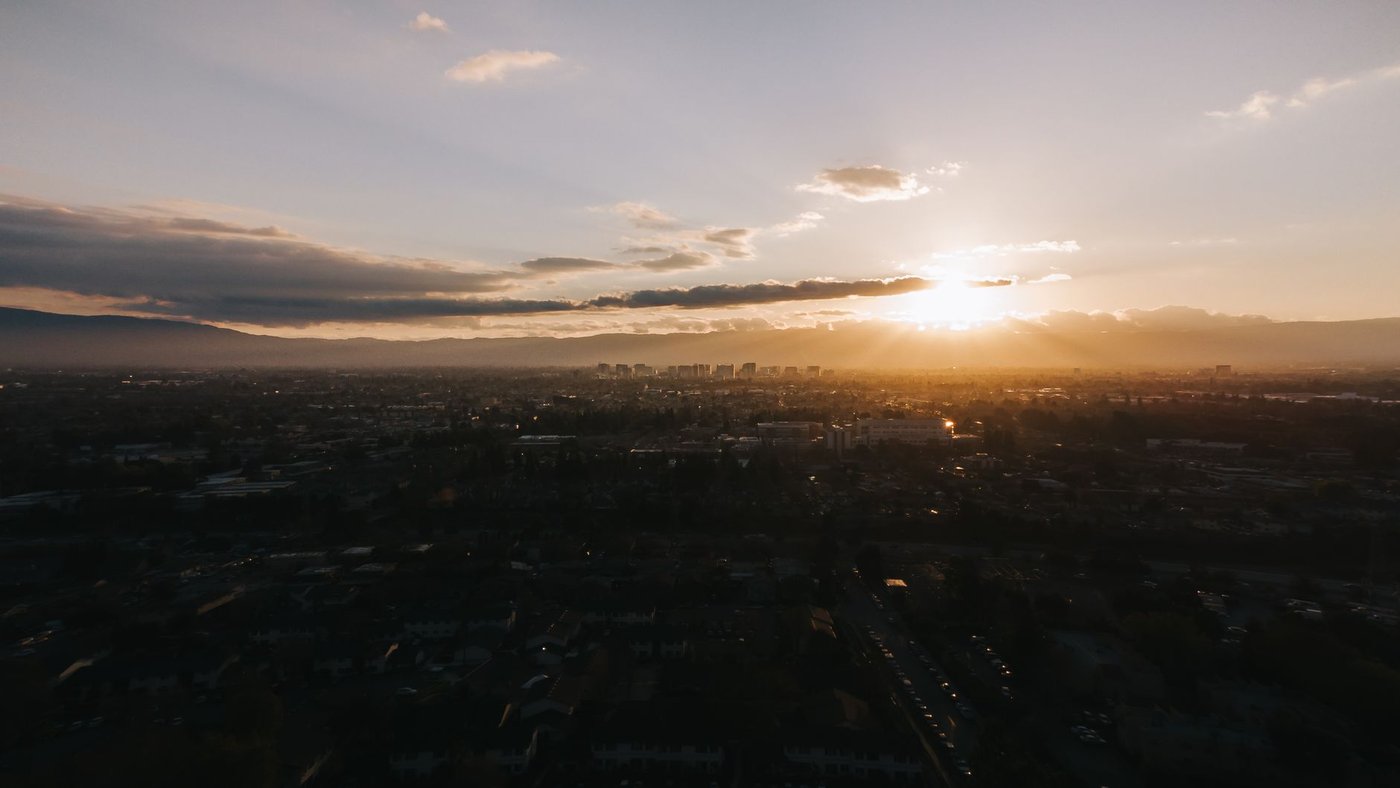 산호세 시내 전경 / San Jose downtown skyline